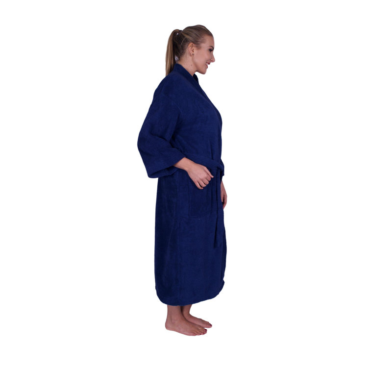 Eider & Ivory™ Gracelynn 100 Cotton Terry Cloth Woman Ankle Bathrobe